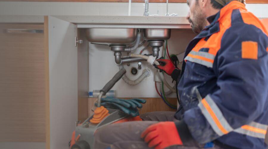 Professional slab leak plumber services in Rush City, MN